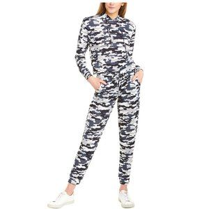 Catherine Malandrino Gray Camo Hoodie & Sweatpant